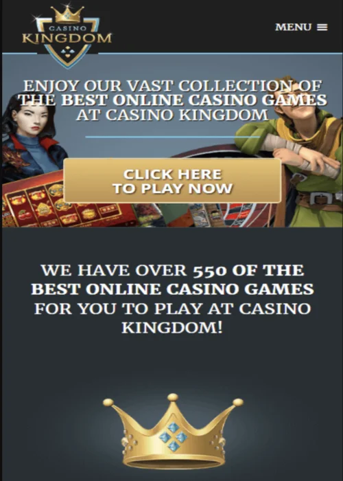 Bones rules Kingdom Casino<